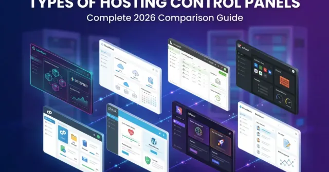 Types of hosting control panels complete comparison guide